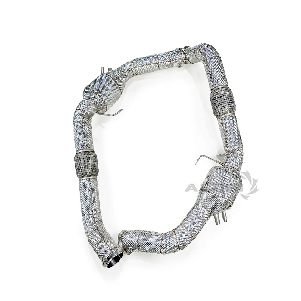 مناسبة لبورشه باناميرا 2.9T 976 2021-2023 مع الأنبوب الأمامي الحفاز غير المضيء