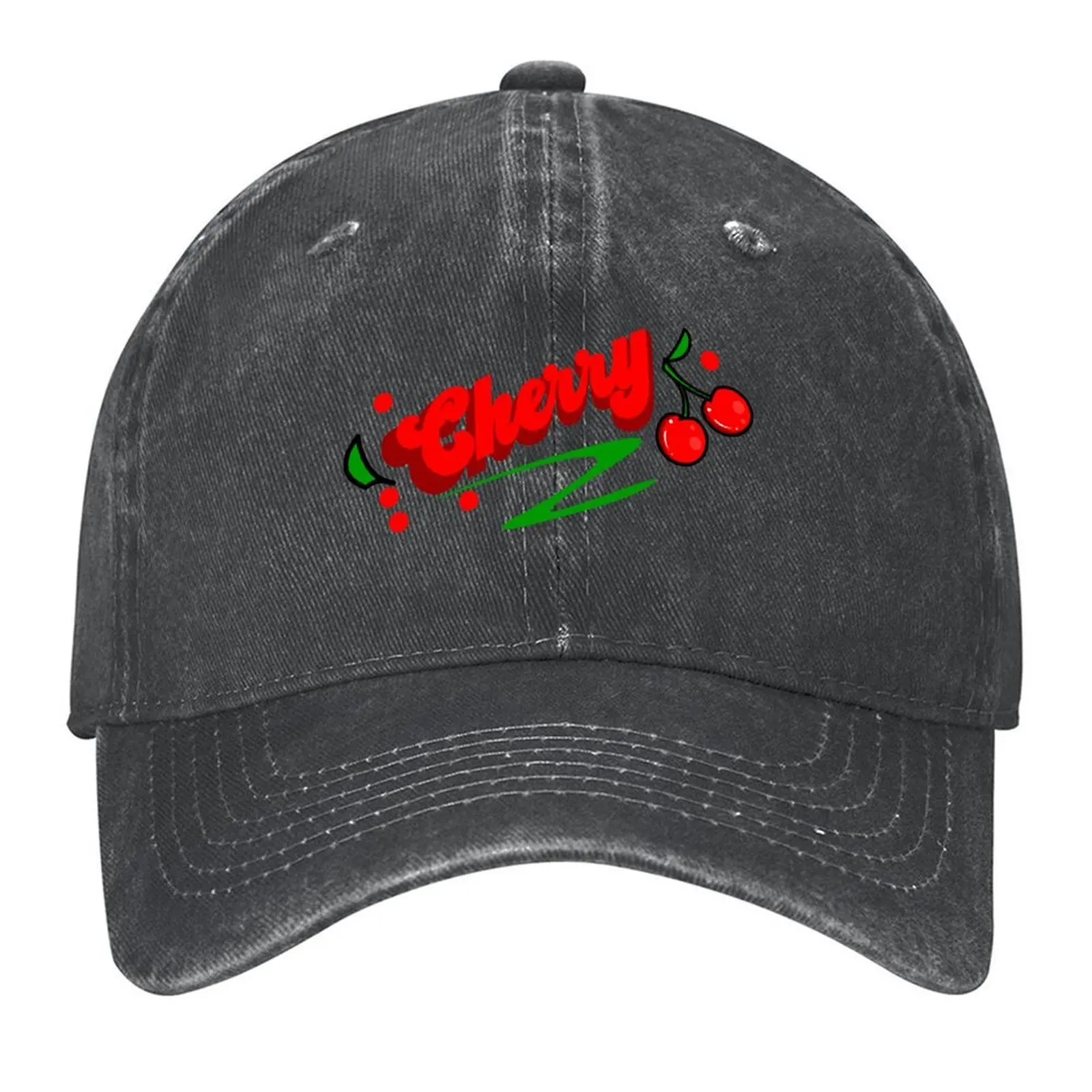 

Cherry Fruit Baseball Cap Christmas Hat Vintage Funny hats Thermal Visor Women Hats Men's