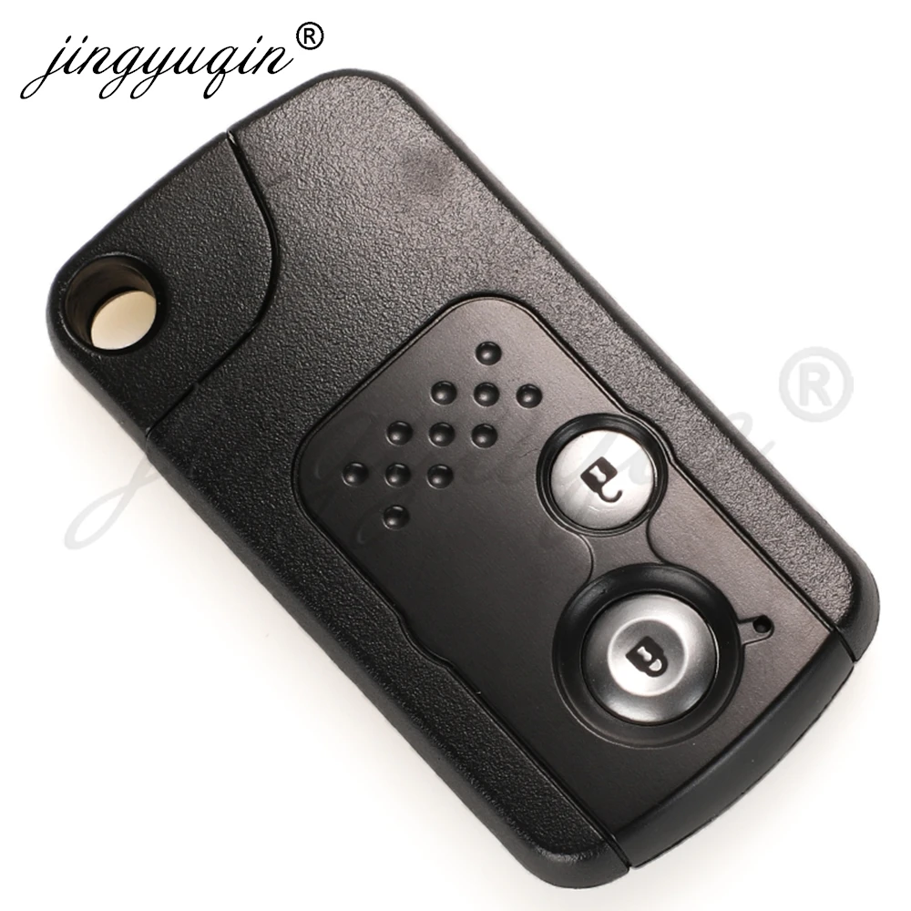 jingyuqin 433.92Mhz FSK ID46 Smart Key For Honda Civic 2008-2012 CRV CR-V 2009-2012 Remote Keyless Go Control Fob 72147-TVO-E01