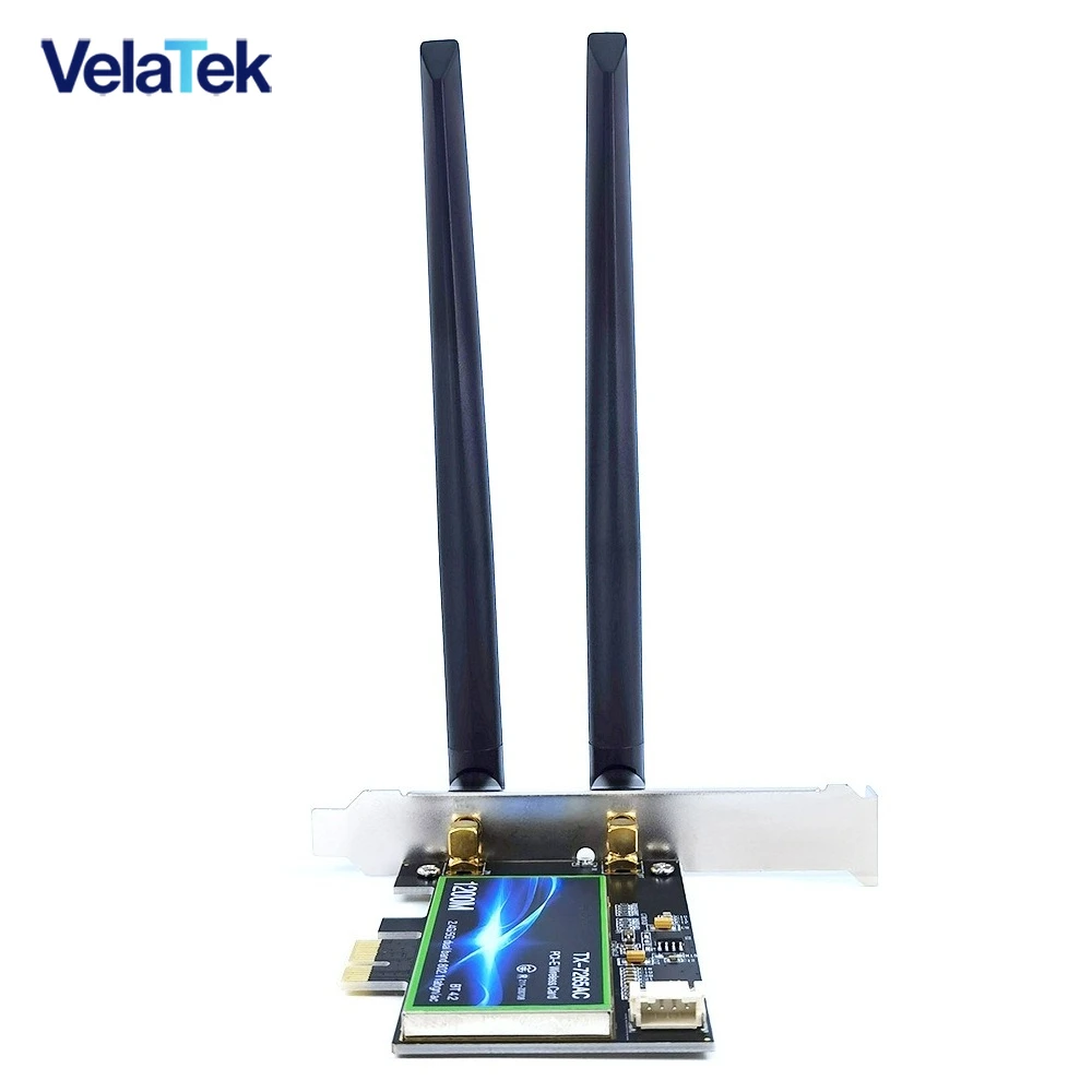 

Для 5G двухдиапазонный PCIE Gigabit 1200M настольный беспроводной сетевой интерфейс карты WIFI Bluetooth 4,2 Япония беспроводной 7265AC