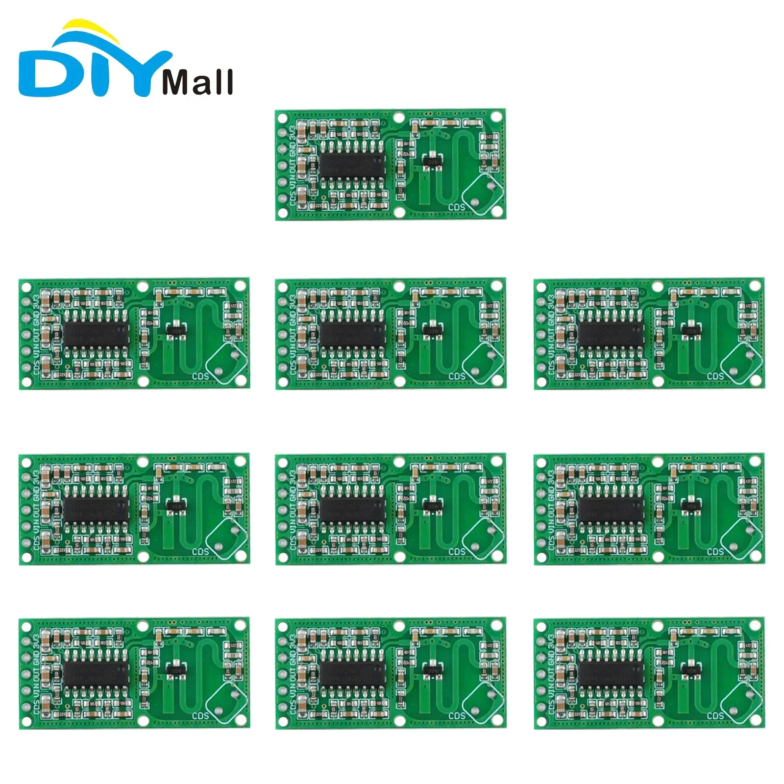 RCWL-0516 updated version 15M Microwave Doppler Radar Motion Detection Sensor Module Human Sensing Board Detector for Arduino