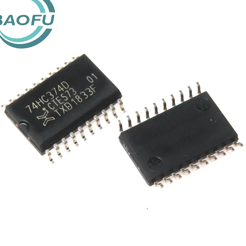 Newly imported original 74HC374D SOP20 wide body 7.2MM eight channel D-type trigger