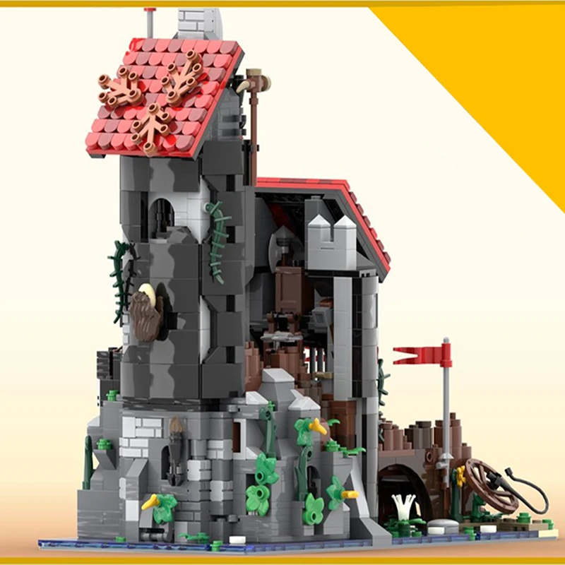 1725 pièces City Street Wolfpack The Tower BDP5 Edition MOC Blocs de construction modulaires personnalisables Éducatifs DIY Jouets de vacances pour garçons Cadeaux
