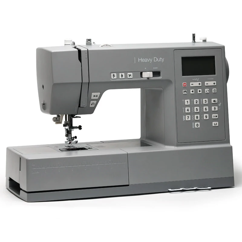 HD6805C New  Sewing Machine Electronic Heavyduty Original Promise With Pedal High Speed High Power Heavy Duty