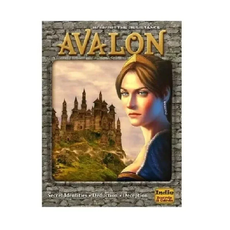 New Board game Resistance Avalon Family Interactive Full English Board Game Card Children\'s Educational Toys