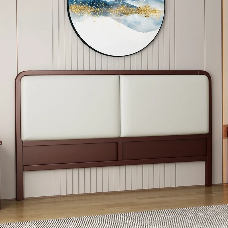 Simple Wooden Headboards Upholstered Comfortable Leather Room Bed Headboard Design Cabeceira De Cama Casal Bedroom Furniture