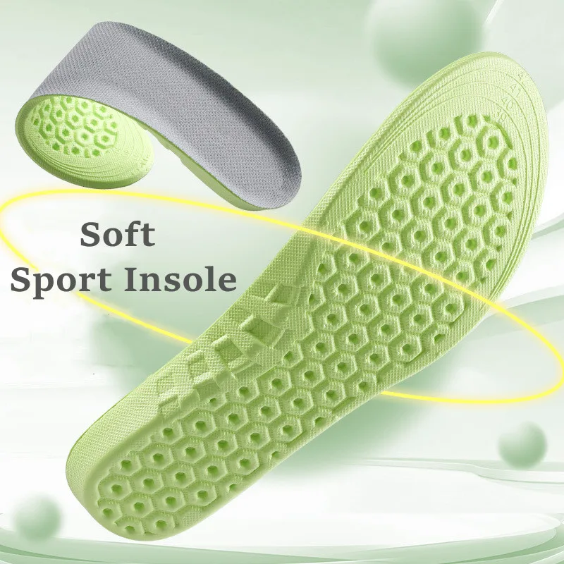 Memory Foam Sports Insoles for Shoes Men Women Sneaker Soft Breathable Deodorant Orthopedic Foot Pads Arch Support Insole