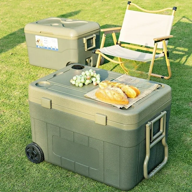 

202540L Small Refrigerator Thermal Insulation Freezer Commercial Stall Portable Outdoor Picnic Food Preservation Camping Ice Buc