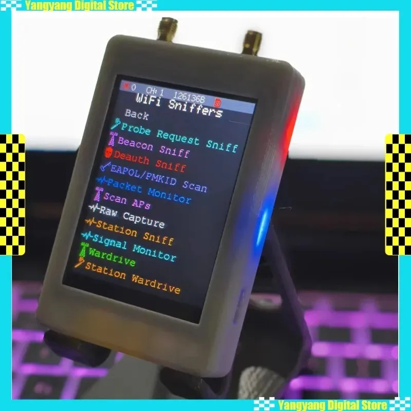 

ESP32 Marauder Development Board Mar-x-Auder Device Wi-Fi Bluetooth Offensive and Defensive Tools Enable Secure & Reliable