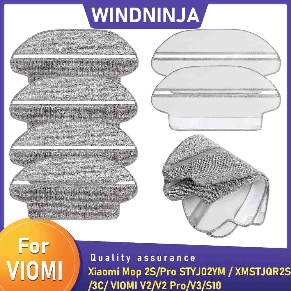 ผ้าซับแยกเปียกแห้งสำหรับเสี่ยวมี่ มิย่า 2S/Pro/P/3C/LDS STYTJ02YM/ VIOMI V2Pro/V3/SE/S10EU/S12/เครื่องดูดฝุ่น