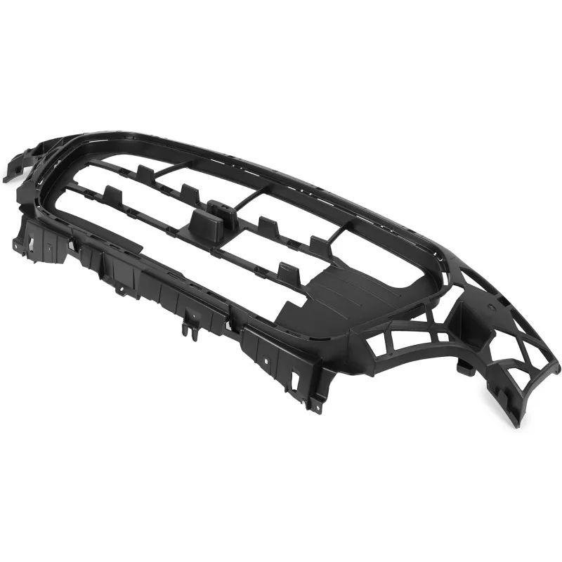 HECASA مصبغة التعزيز متوافق مع 2015-2019 فورد ترانزيتارجو فان المصد الأمامي شواء تعزيز تصاعد لوحة أسود