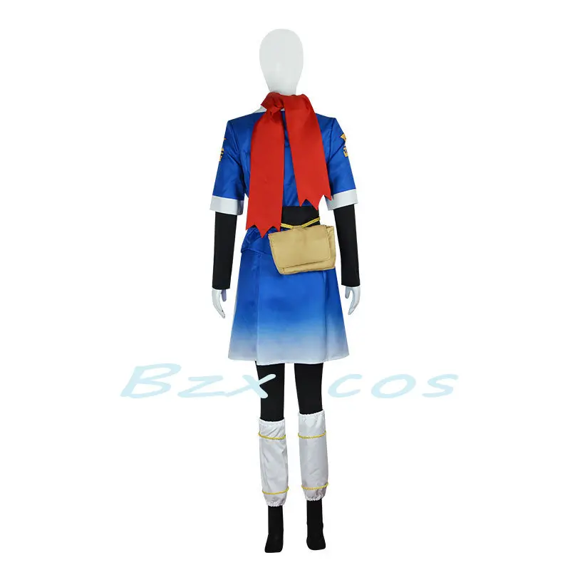 Rei cosplay anime lendas arceus akari cosplay traje roupas halloween jogar o papel uniforme para mulher