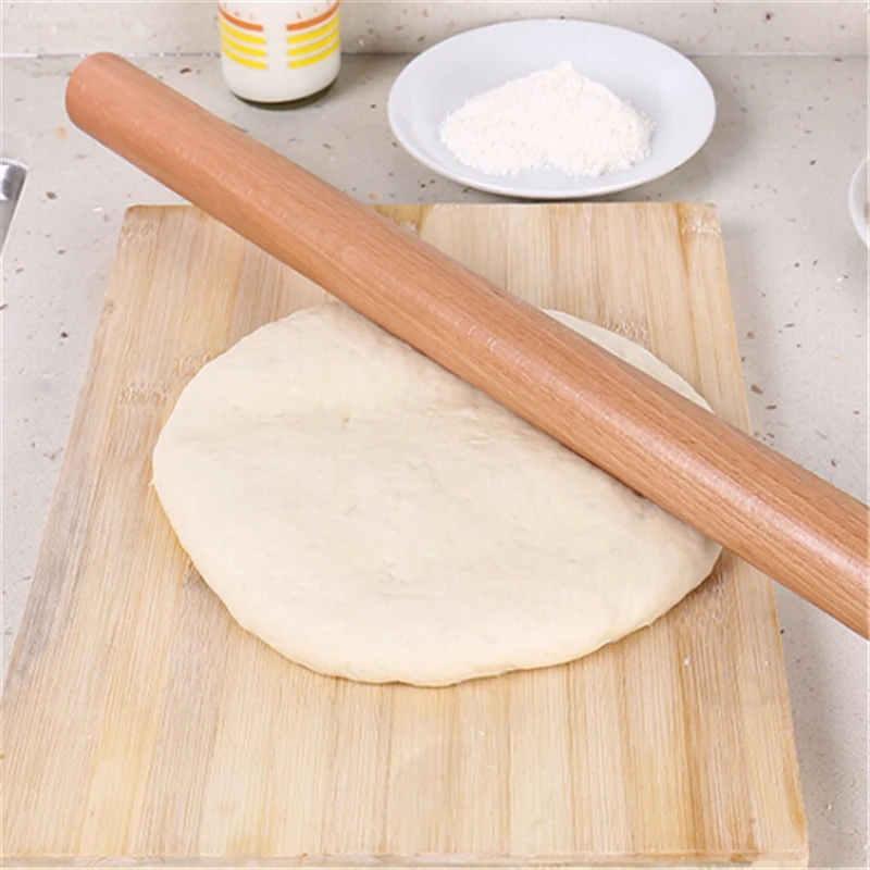 

Kitchen Wooden Rolling Pin Fondant Cake Decoration Dough Roller Baking Kitchen Cooking Tools Accessories