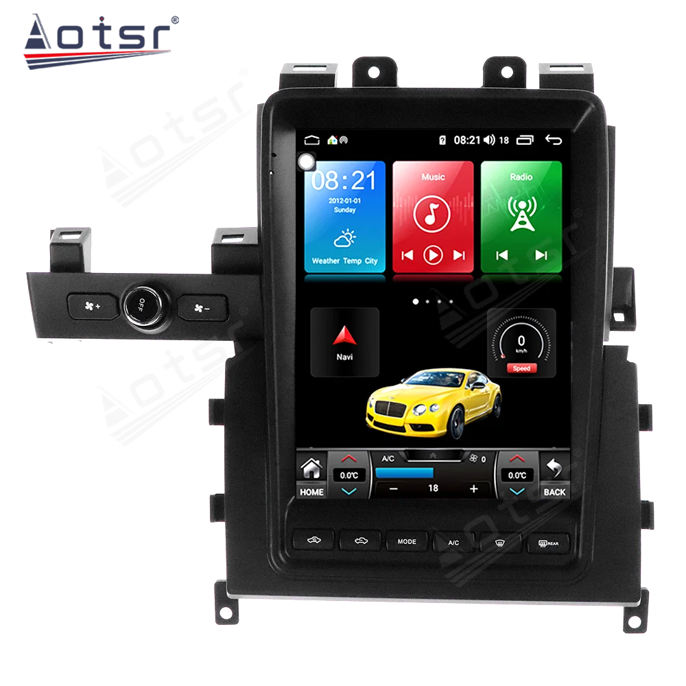 12.1 Inch android auto carplay Car Radio For  Nissan GTR Video Player Stereo Auto GPS  Navigation Vehicle  Stereo Radio