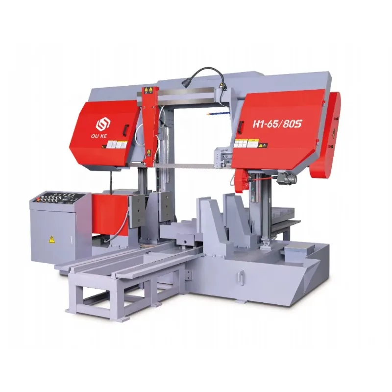 H-35N New Condition Automatic Vertical Metal Band Saw Machine Includes Key Mechanical Motor Pump Gear Engine Bearing PLC Core