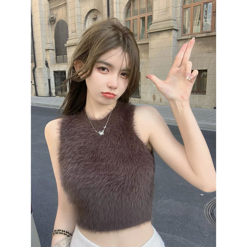 

ay Suede ort Sve Sweater Women's Faion Spring Autumn Winter Warm Thermal round Ne Top Outerwear Inner Match irt