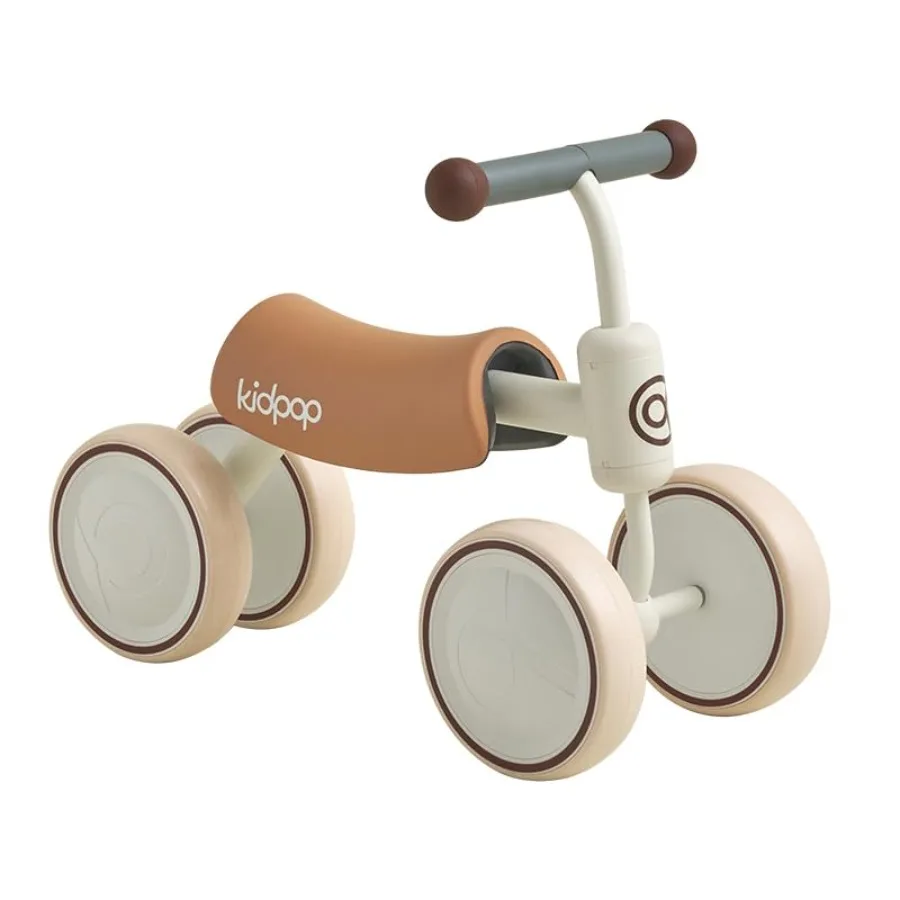 Big BEE Baby Balance Bike for 1 Year Old Toddler Ride On Toys First Birthday Gift Toddler First Bike White