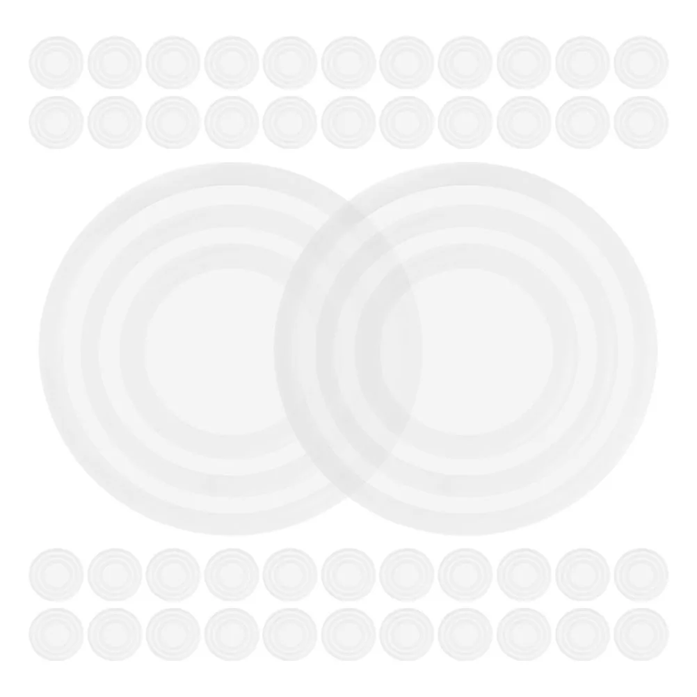 

200pcs Anti Slip Pad Clear Furniture Bumpers For Glass Table Top Cabinet Door Stopper Rubber Dots Reusable Nonadhesive Surface