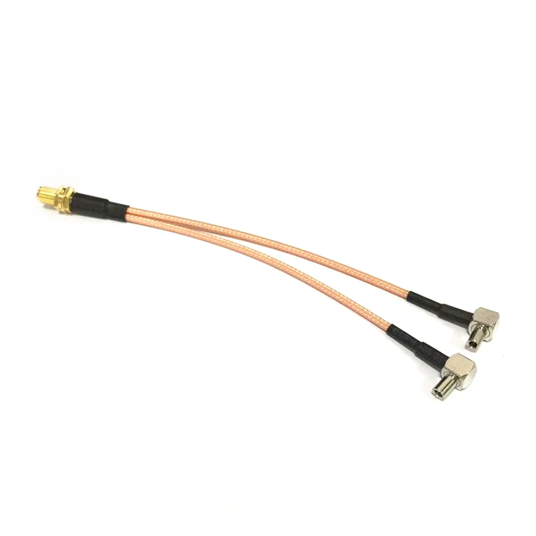 

New SMA Female to Y type 2X TS9 Male Connector Splitter Combiner Cable Pigtail RG316 15cm Long for Huawei E5776 E5332 E397