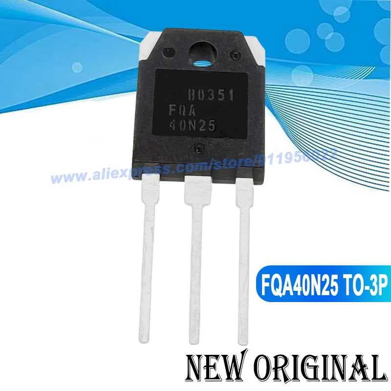 (5 Pieces) FQA9N90C  TO-3P  FQA40N25 250V 40A  FQA160N08 80V 160A  FQA18N50 TO-3P