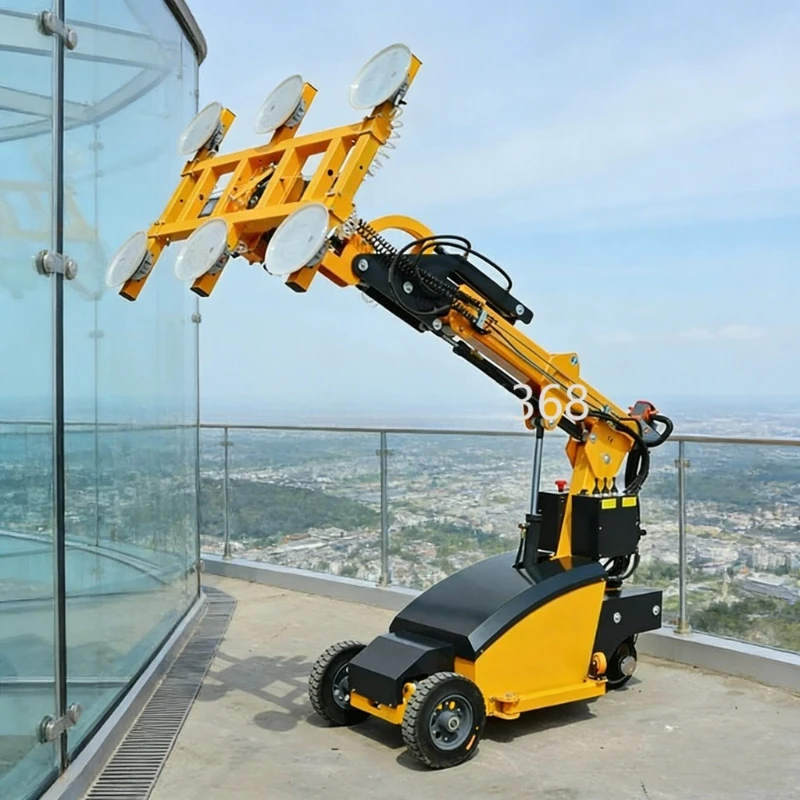 Customized Efficiency Big Suction Cup Vacuum Glass Lifter For Installing And Transporting Use