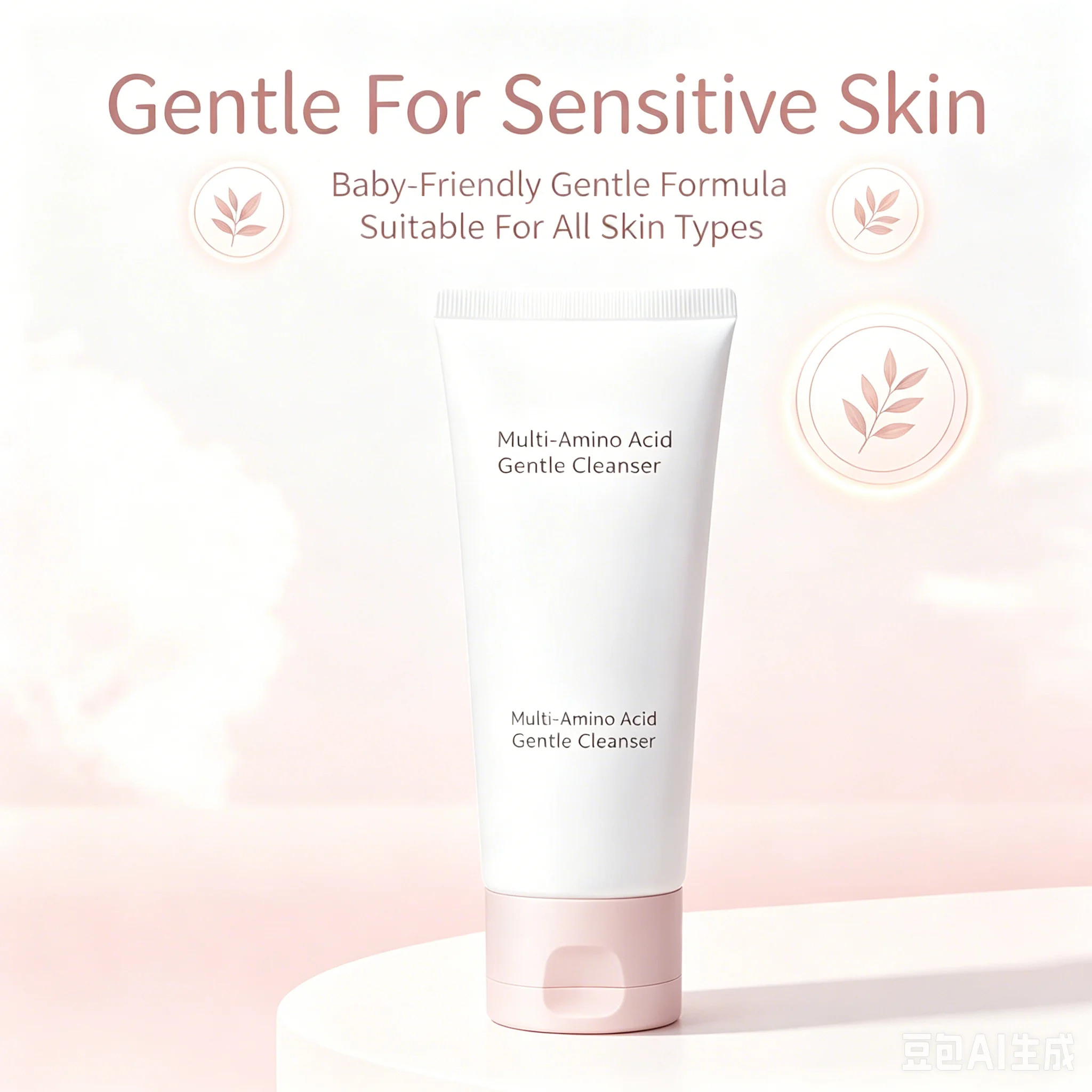Amino Acid Facial Cleanser APG Gentle Foam Face Wash Mousse Oil Control Sensitive Skin Daily amino acid face wash apg cleanser