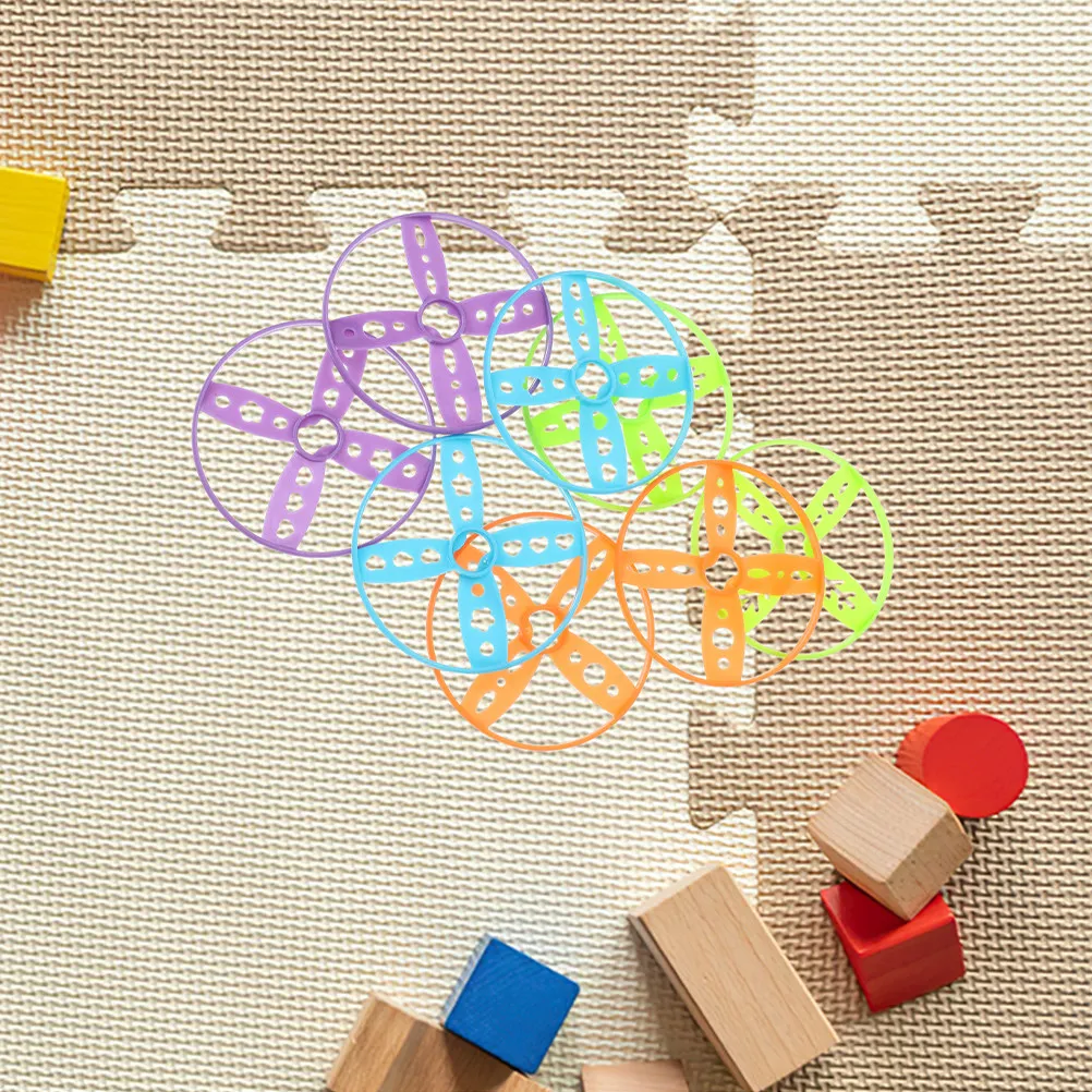 

Набор из 24 прочных пластиковых летающих дисков для игр на открытом воздухе, совместимых с ручным и напольным бросанием, для детей