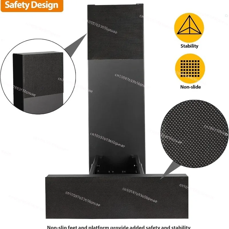 Ladder Extender Pro Non-Slip Foot Pads Adjustable Support Base for Ladder Stability