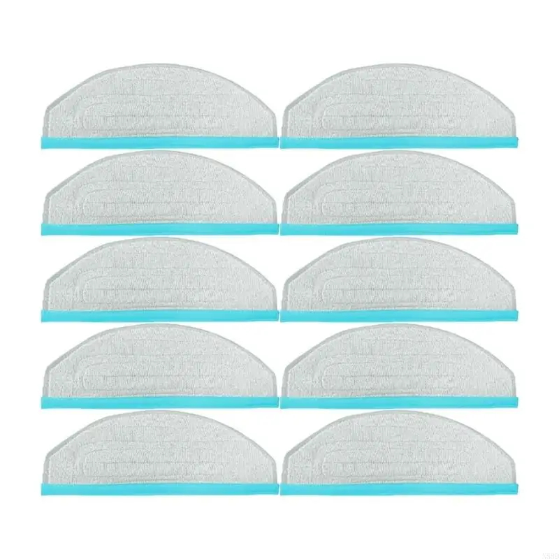

Pack of 10 Replacement Washable Mopping Pads For YeediCC Robotic Vacuum Cleaner N58D