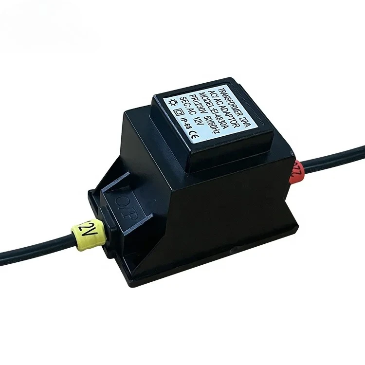 Waterproof Grade IP68 AC220V Waterproof Landscape Lighting Transformer Pool Light Power Adapter Light Emitting Diode Pool Light