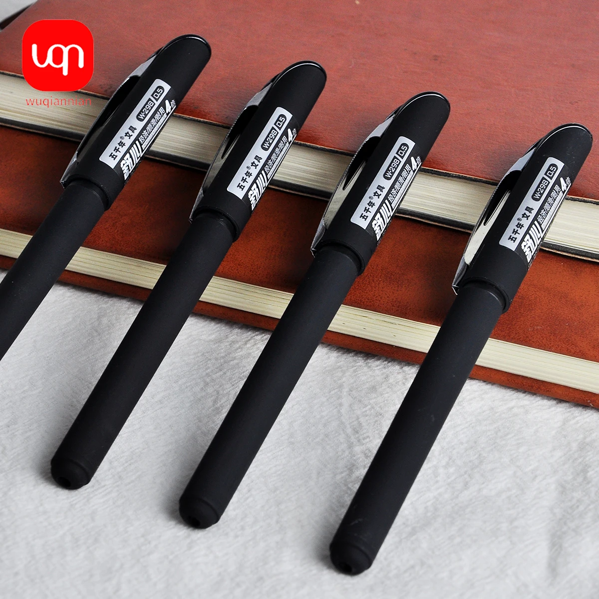 

5 PCS/set 0.5mm Simple Black Business Pen Writing Smooth For Writing Office School Supplies and Office Stationery