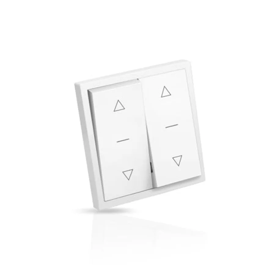 

4-Wire Motorized Shade Switch Wall Mount Controller for Tubular Motor Roller Shutter Awning Electric Blinds and Garage Door Up/
