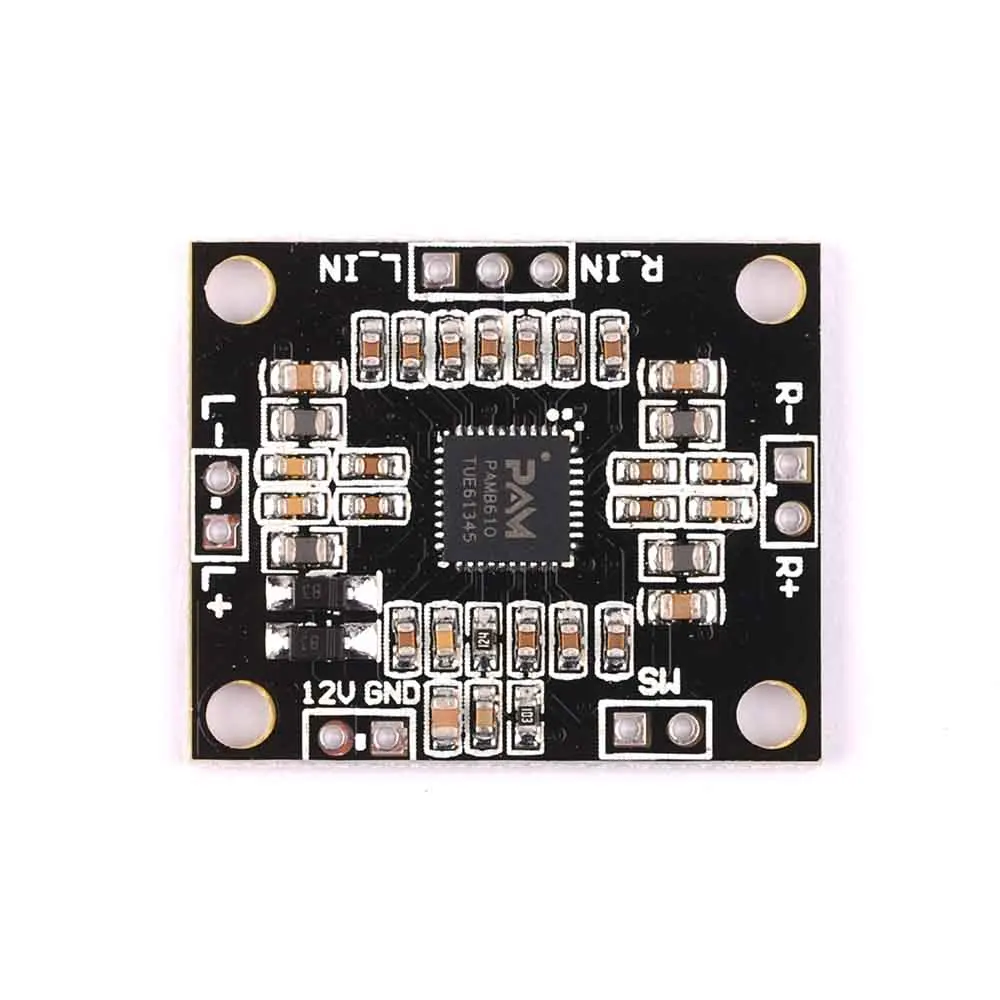 PAM8610 Digital Stereo Audio Amplifier Board 2 * 15W Mini Stereo AMP Audio Amplify Board 12V AMP Class D Low Distortion