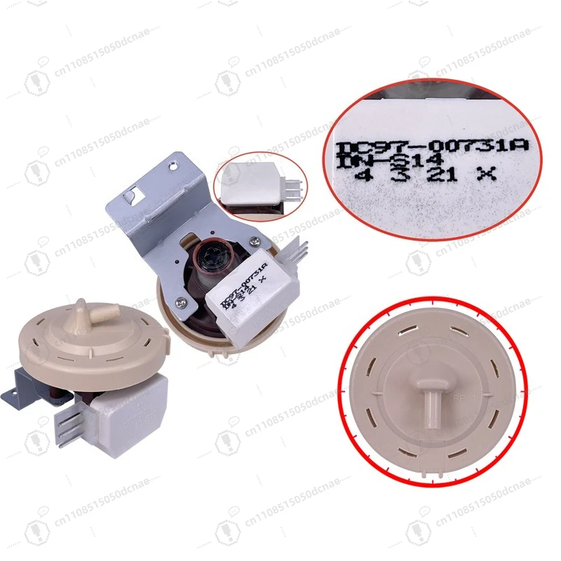 Waschmaschinen-Wasserstandsschalter Sensor DN S14 DC97 00731A Druckregler Einlassventil