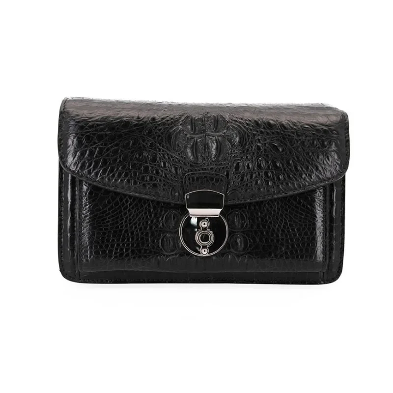 

hongzhiyan Stylish women single-shoulder bag pure color crocodile skin female retro simple women bag