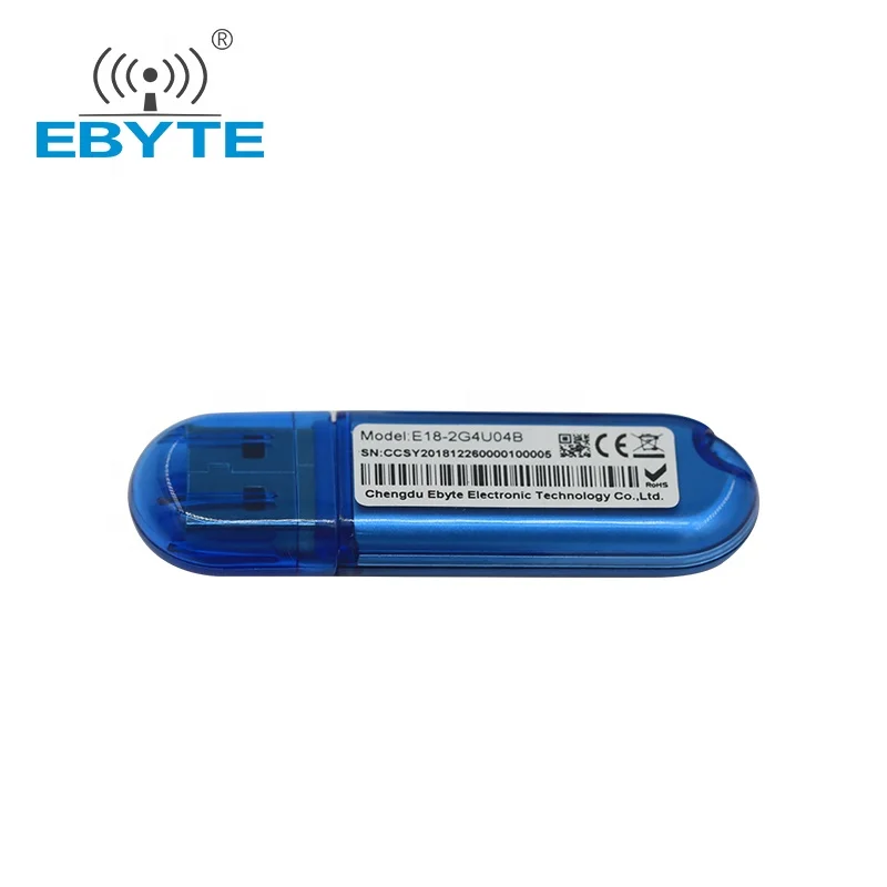 CC2531 Zigbee Wireless Data Transmitter Receiver 2.4Ghz USB Interface 4dBm IoT uhf RF Module EBYTE E18-2G4U04B PA + LNA PWM GPIO