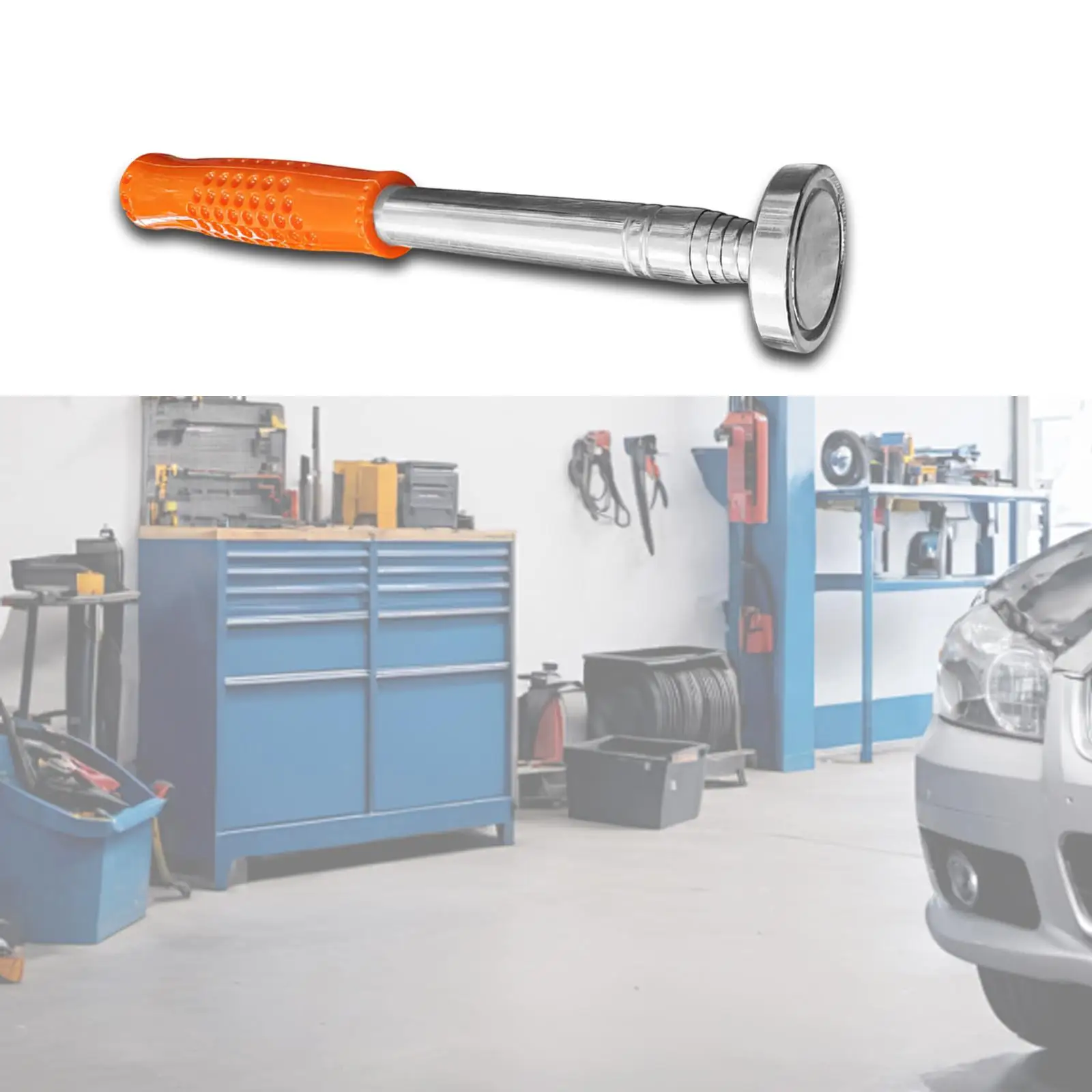 

Telescoping Pickup Tool Extendable up to 87cm Manual Tool Stainless Steel 50lb Pull Force for Hard to Reach Place Indoor Outdoor
