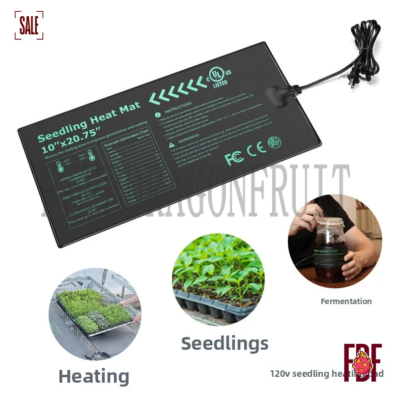 Professional Waterproof Seedling Heat Plant Warming Pad Indoor Gardening and Plant Propagation
