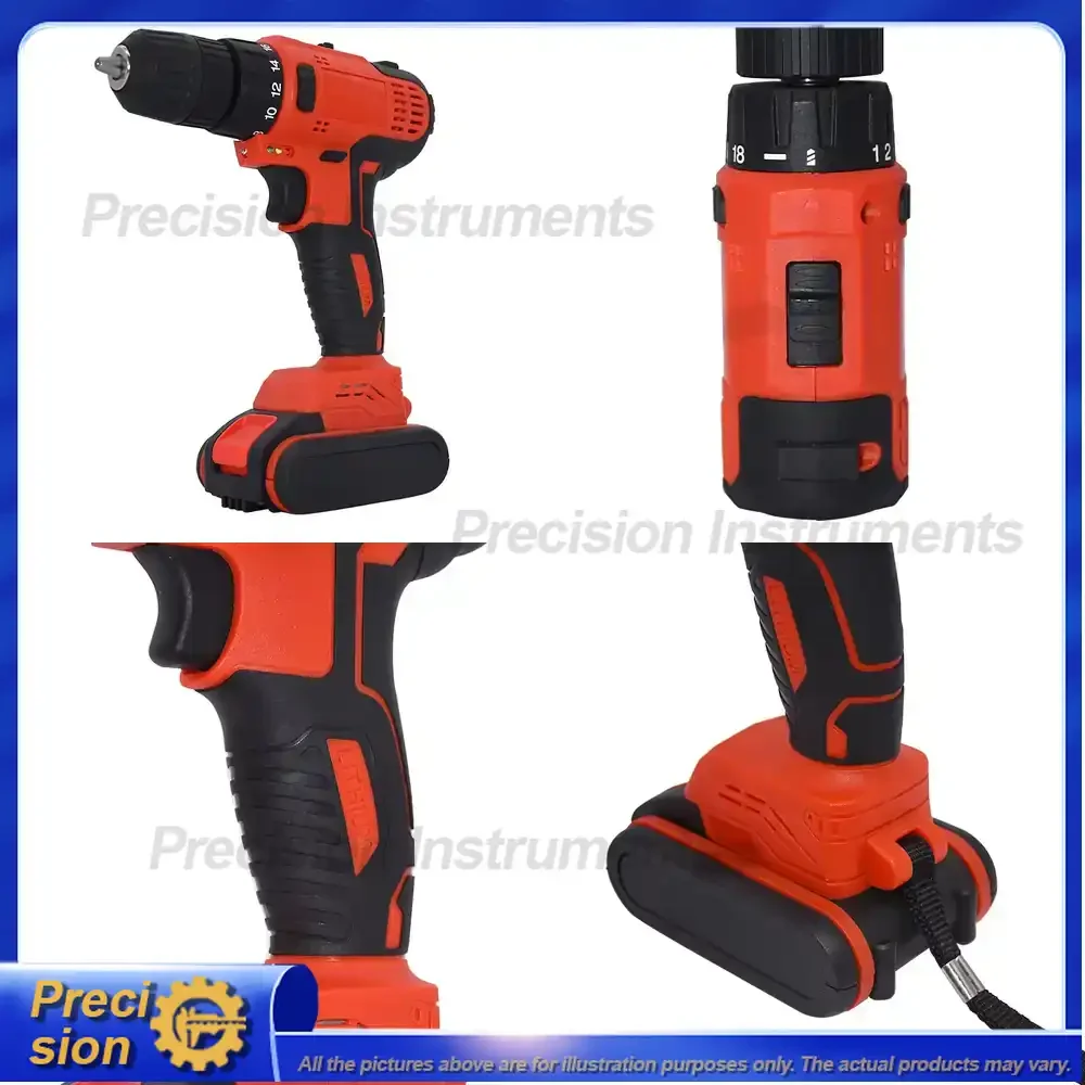 2025 New Portable Mini Cordless Drill 45Nm High Torque Brushless Motor DIY Power Tool for Wood Metal Plastic Home Repair
