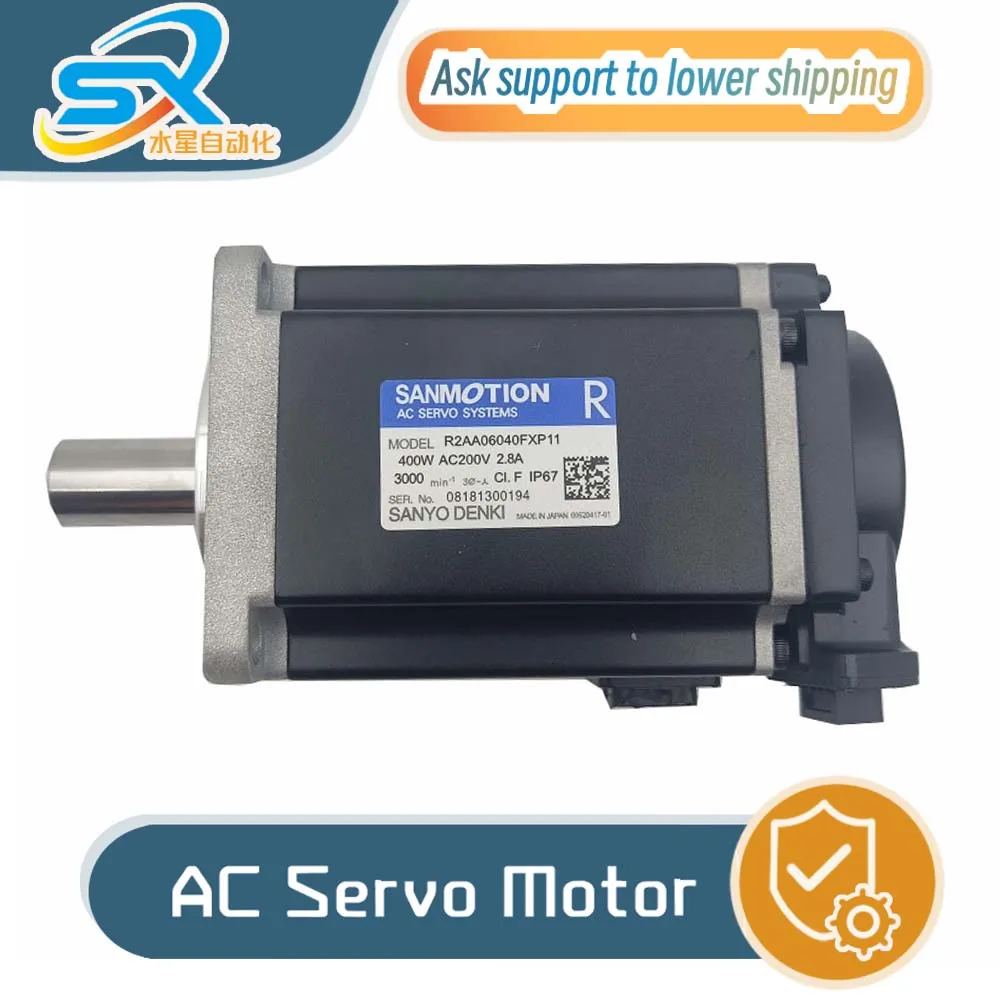 

В продаже Серводвигатель переменного тока Sanyo R2AA06040FXP11 400 Вт Гарантия один год/три месяца Нужная распродажа