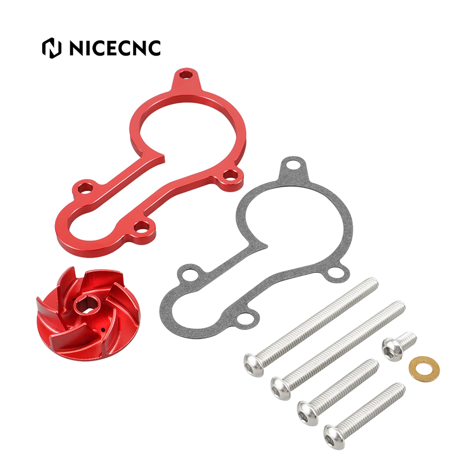 

NICECNC For Beta RR 300 RR 250 2013-2024 Xtrainer 300 X-Trainer 250 2015-2024 Oversized Water Pump Cooler Impeller Spacer Kit