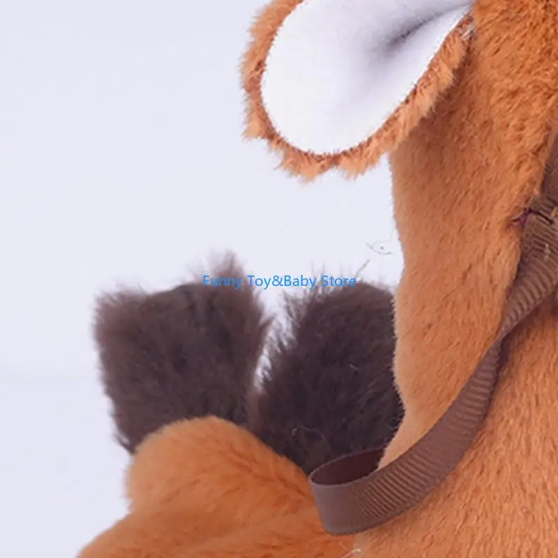 Giocattolo interattivo cammelli peluche elettrici con camminare, cantare e parlare per l'intrattenimento e l'istruzione