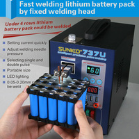 SUNKKO 737U 220V/110V 2800W Digital Display Spot Welder 18650 Battery Spot Welder