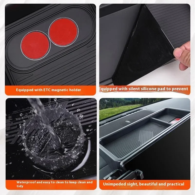 

Для BYD Equation Leopard 8, автомобильный навигационный экран, задний ящик для хранения, стойка для машины, центральное управление, задний ящик для хранения, декоративные принадлежности