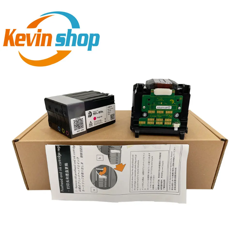 1PC New 950 951 Printhead Print Head For HP 8100 8600 8610 8620 8630 8625 8700 950XL 951XL Printer Head With ink cartridge