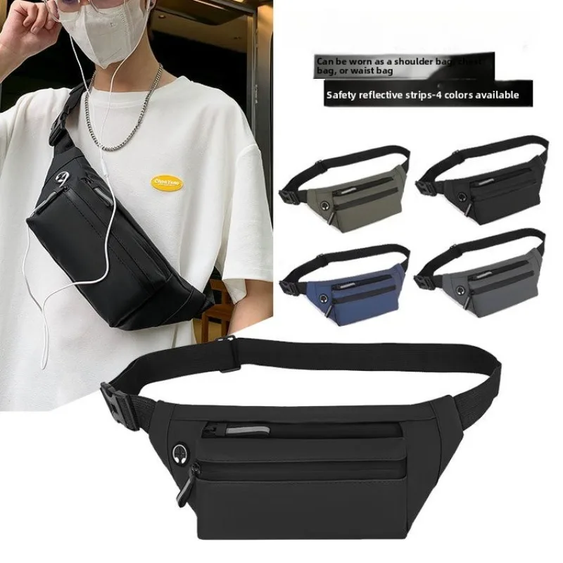 

Sports Workout Bag Traveling Running Crossbody Casual Hands-Free Wallets Waist Pack Phone Bag Breast Bag Waterproof Fanny Pack