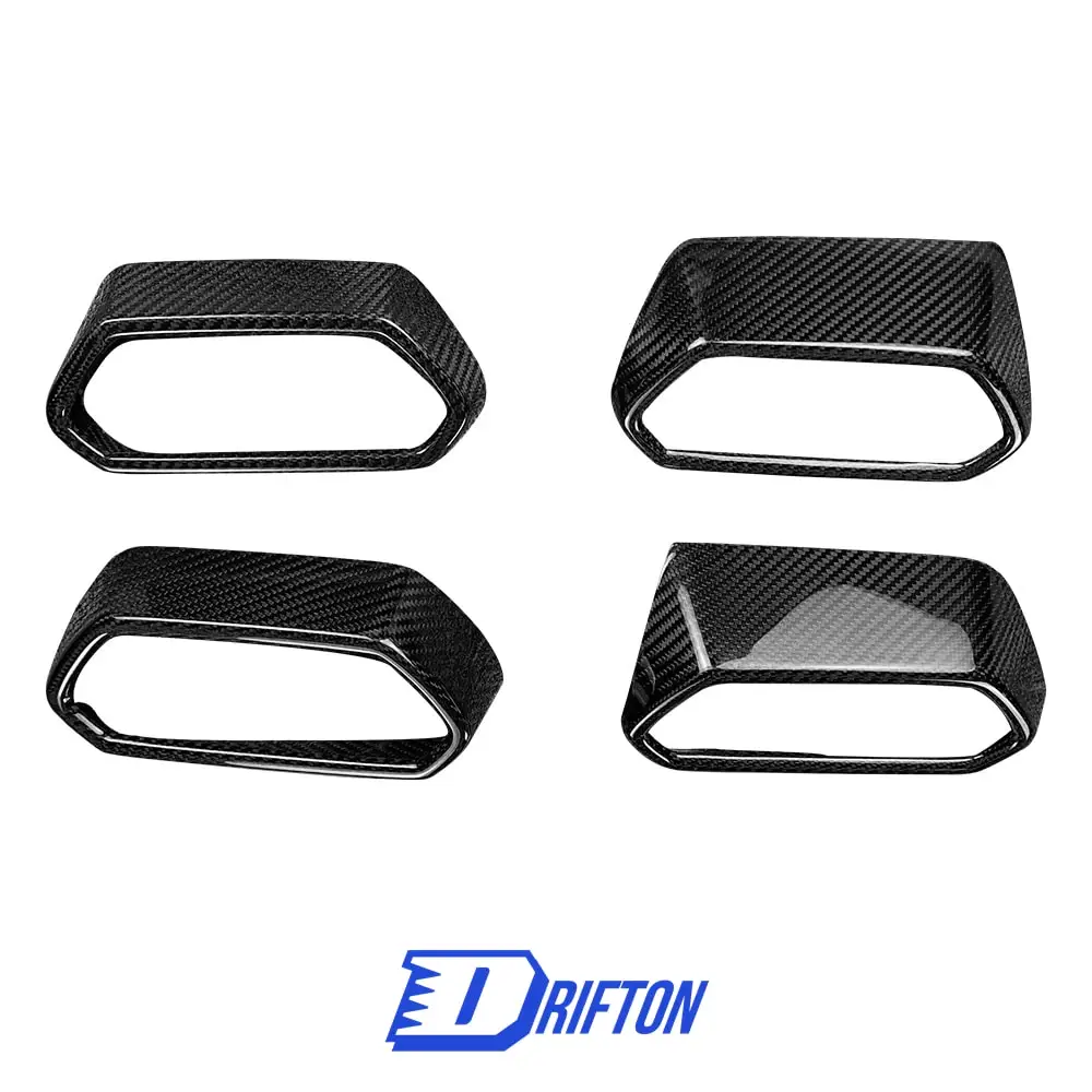 Dry Carbon Fiber RHD Car Air Con Vents Trim for Lamborghini URUS Interiors Kits