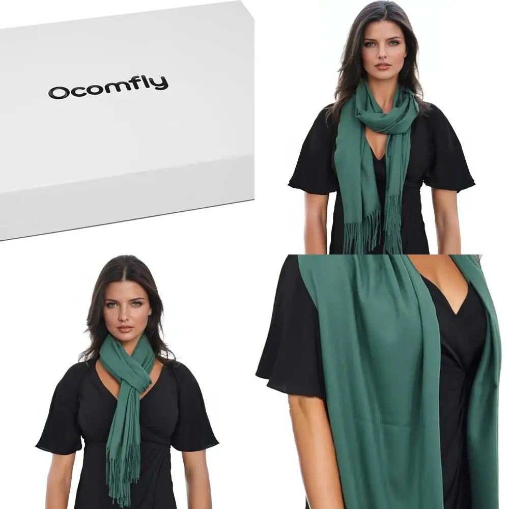 

Роскошная шаль из 100% пашмины — мягкая и теплая женская накидка — шарф премиум-класса в подарочной упаковке