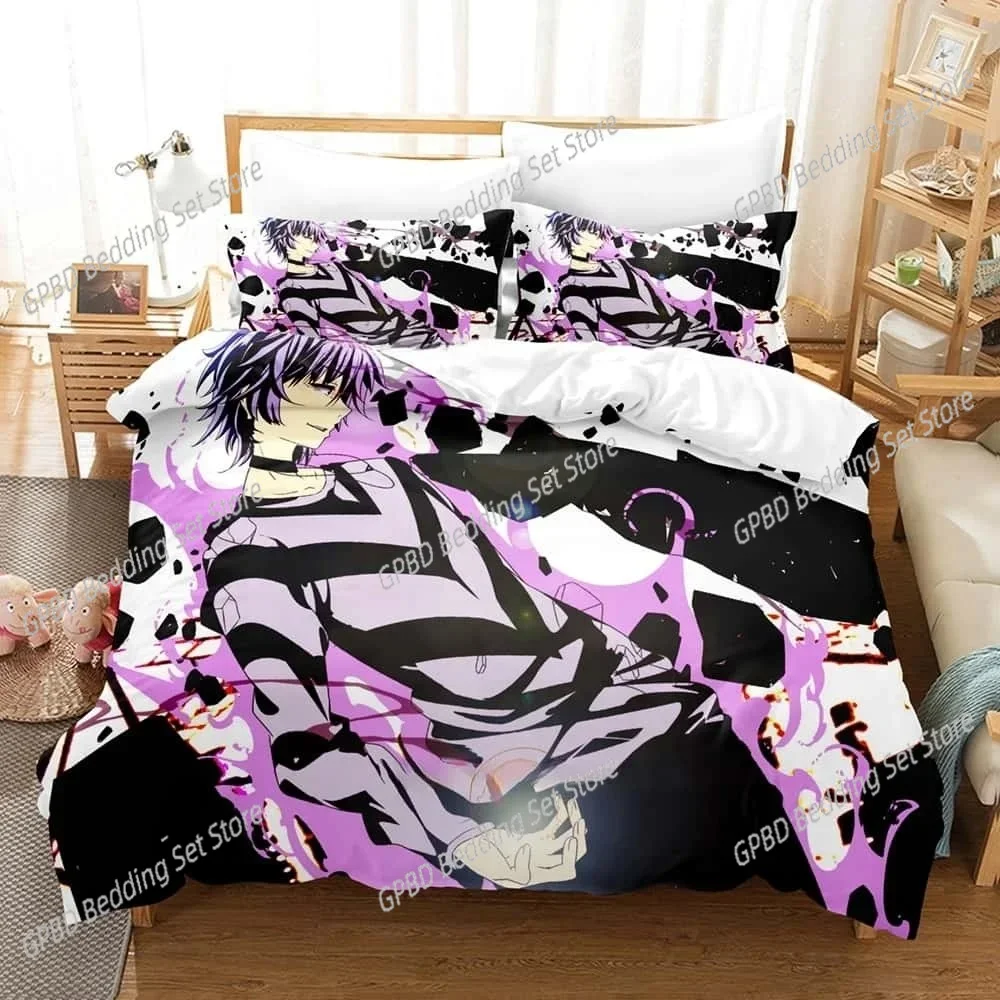

3D Anime A Certain Scientific Accelerator Bedding Set Single Twin Full Queen King Size Bed Set Adult Kid Bedroom Duvetcover Sets