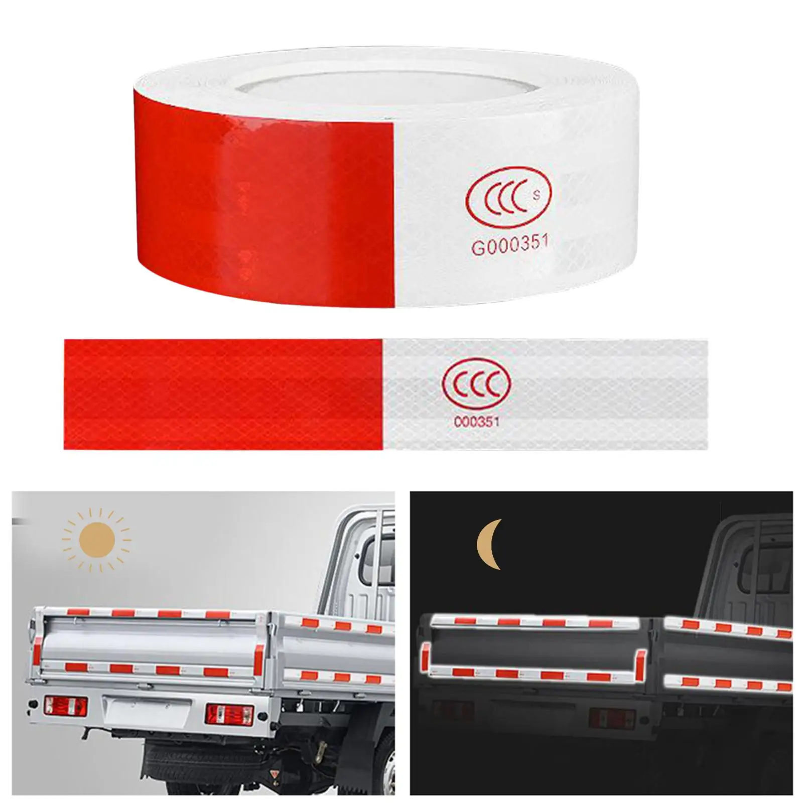 Reflective Tape Warning Tape Outdoor Trailer Reflector Tape